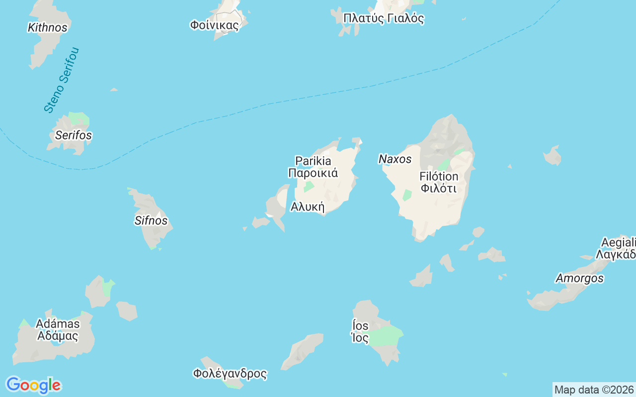 Plats för RIB-båt: Paroikia, Paros