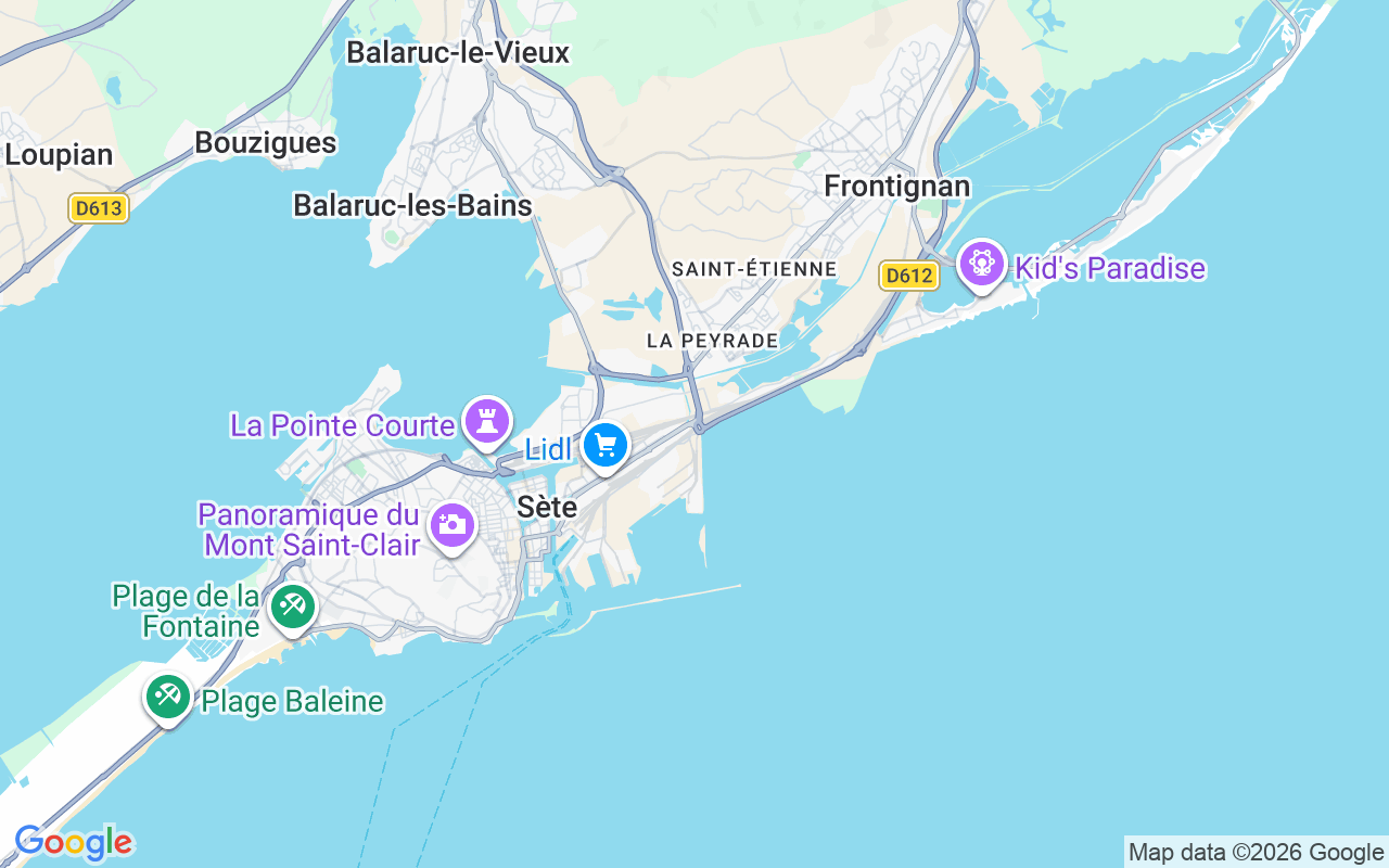Localização do(a) Veleiro: 34200 Sète, França