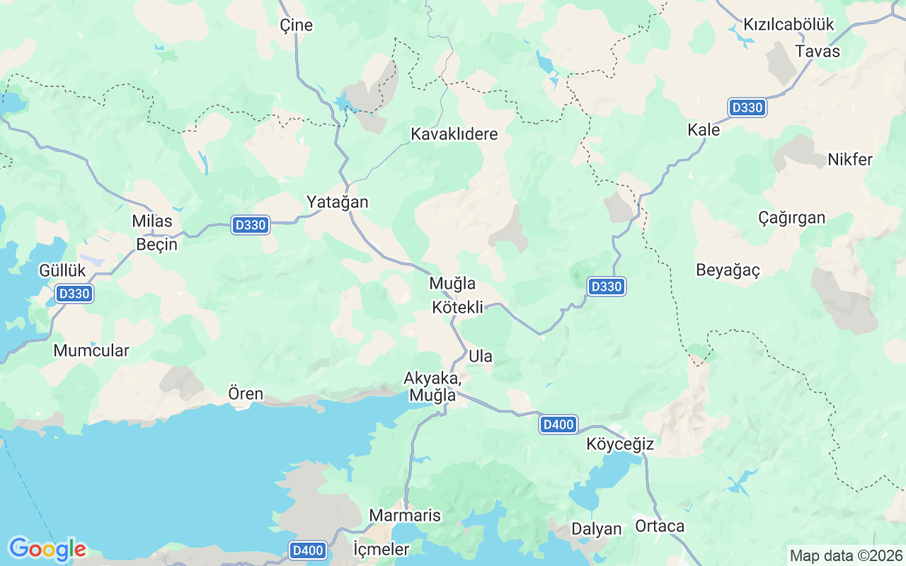 De locatie van Gulet: Fethiye, Muğla