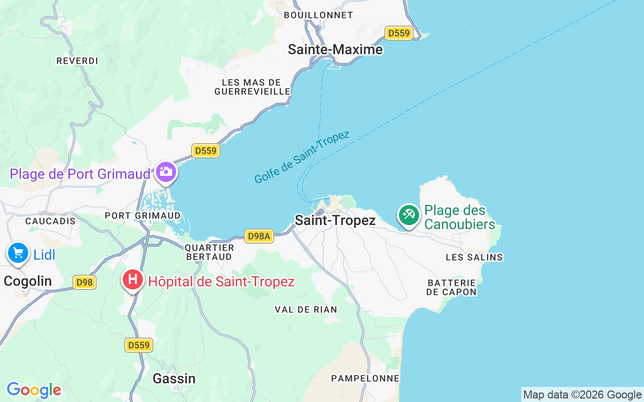 De locatie van RIB: Vieux Port De Saint-Tropez, 83990 Saint-Tropez