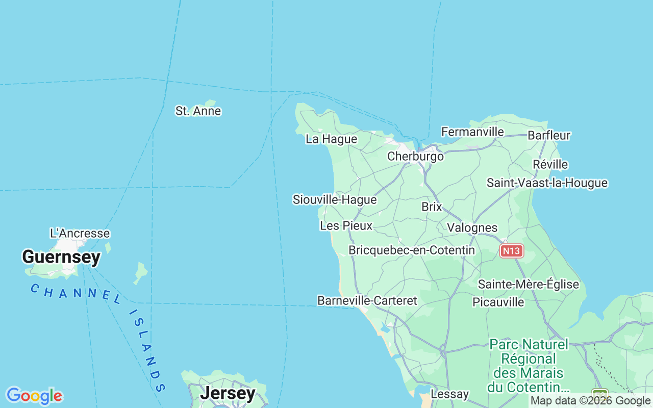 Ubicación Catamarán: Diélette, Francia