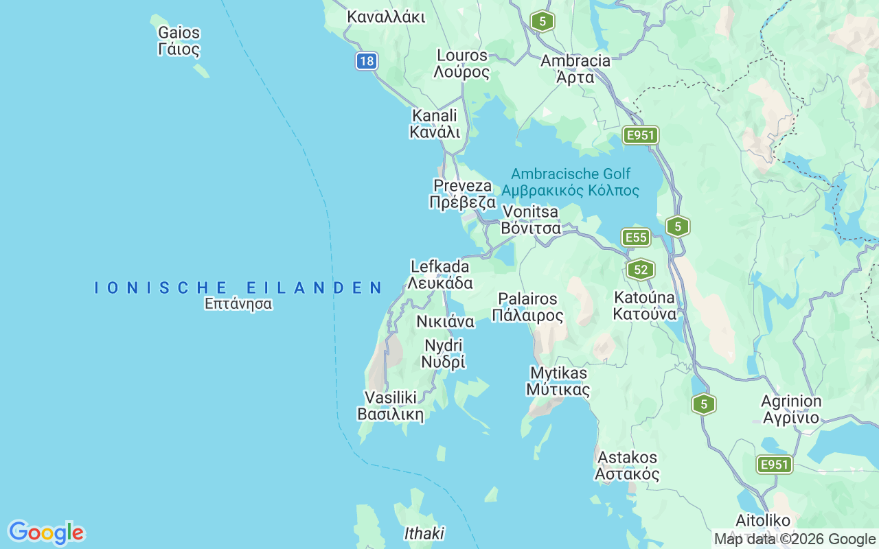 De locatie van Zeilboot: Lefkada 311 00, Griekenland