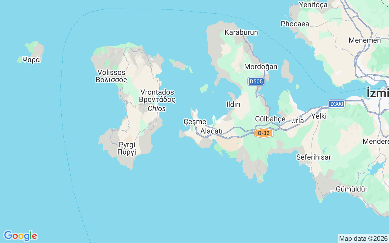 De locatie van Motorboot: Çeşme, Çeşme