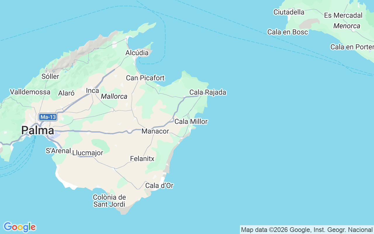Liegeplatz Jet-Ski: Cala Bona, Mallorca, 07550 Son Servera
