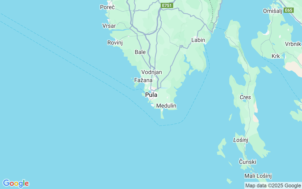 Plats för Segelbåt: Marina Polesana, Pula