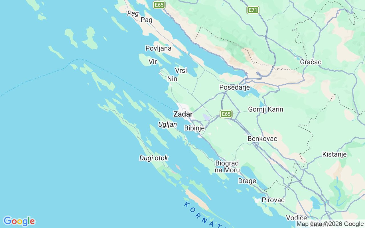 Liegeplatz RIB: Zadar, Zadar