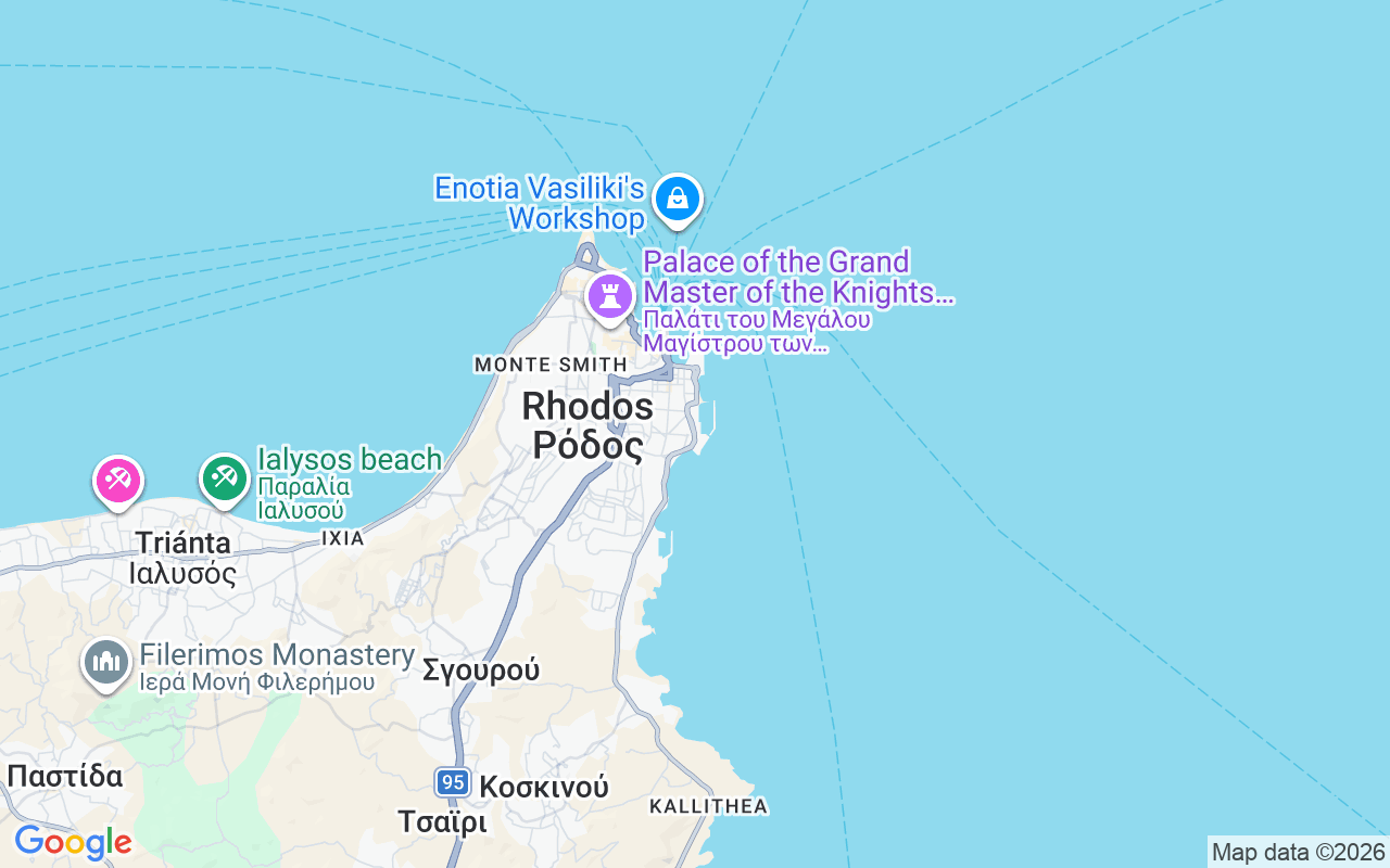 Plats för Katamaran: Rhodos, Grekland