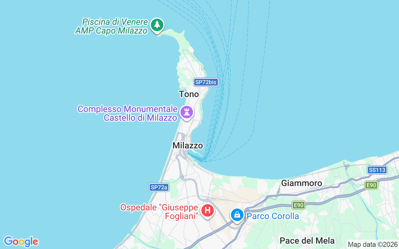 De locatie van RIB: Poseidon Marina, Milazzo