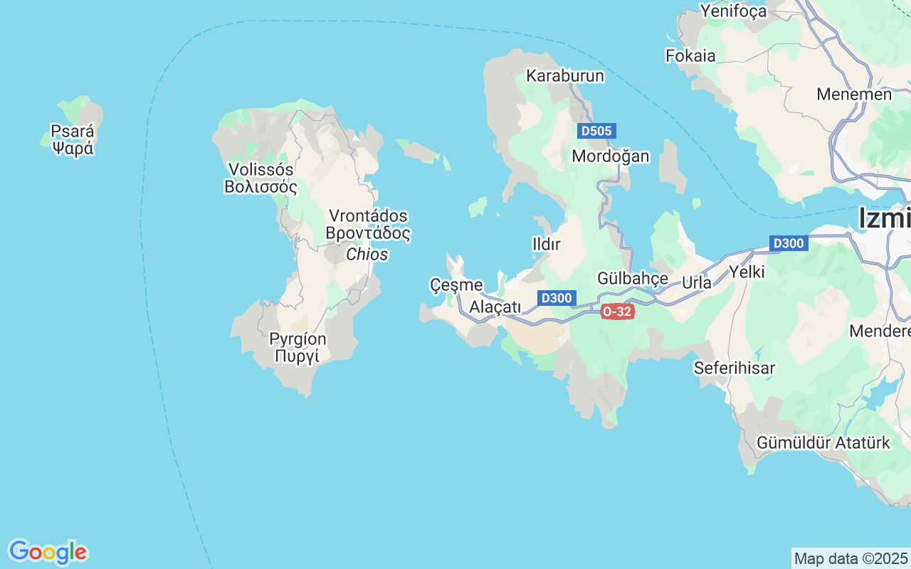 Plats för Motorbåt: Çeşme, Çeşme