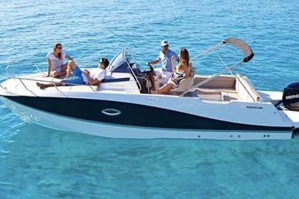 Miete Motorboot Quicksilver Activ 755 Sundeck Palma de Mallorca