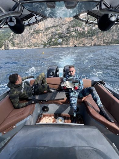 Motorboat Sacs Marine Strider 10 Planta da embarcação