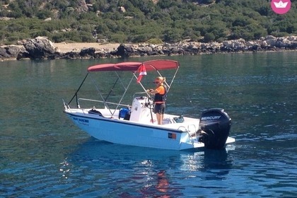 Verhuur Motorboot Mare 5.5m 80hp Chania