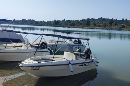 Charter Boat without licence  Karel 4,55 Pefkochori