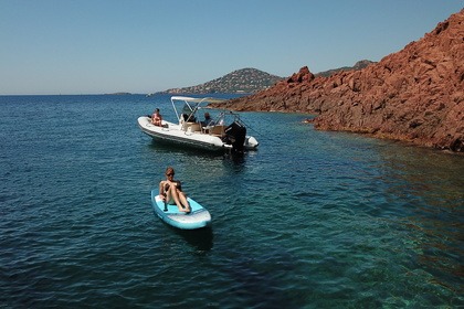 Verhuur RIB Bombard Bombard Sunrider 700 Mandelieu-la-Napoule