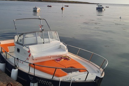 Miete Motorboot Rhéa 750 open Port-la-Forêt