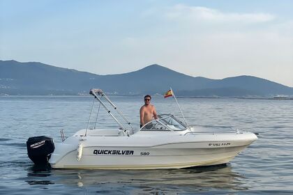 Charter Motorboat Quicksilver 580 Portosín