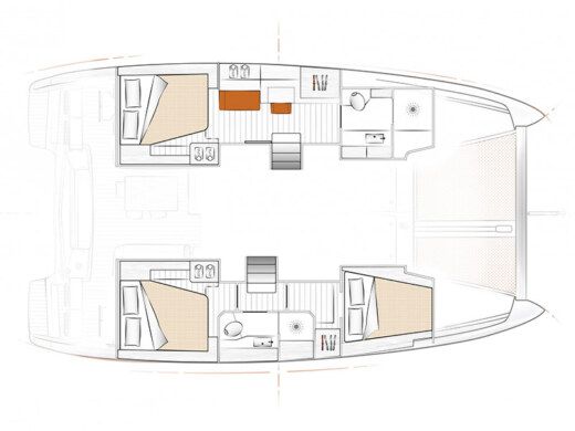 Catamaran  Excess 12 boat plan