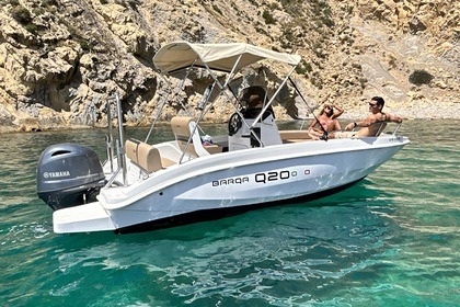 Alquiler Lancha Barqa Q20 Open Calpe