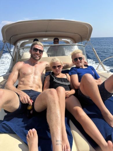 Capri Motorboat Gozzo 35 Positano Open alt tag text