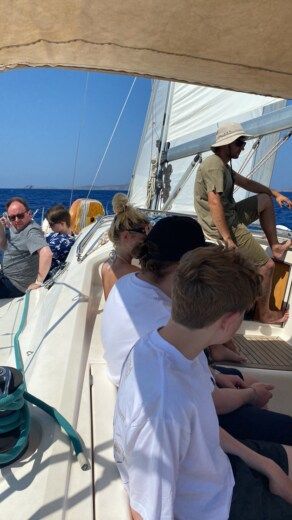 Heraclião Sailboat 3 DAYS CRUISE TO ELOUNDA BAY Elan Impression 434 alt tag text