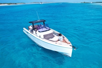 Hire Motorboat Fjord Xpress luxury 38’ Turks and Caicos Islands