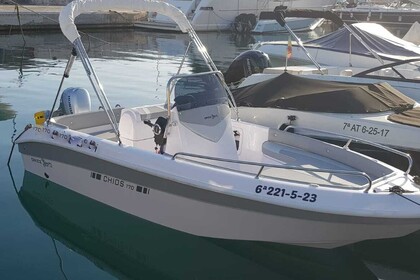 Verhuur Boot zonder vaarbewijs  Chios (Sin Licencia) Gasolina incluida Altea