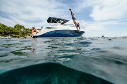 Miete Motorboot Sea Ray sundancer 265 Santorin