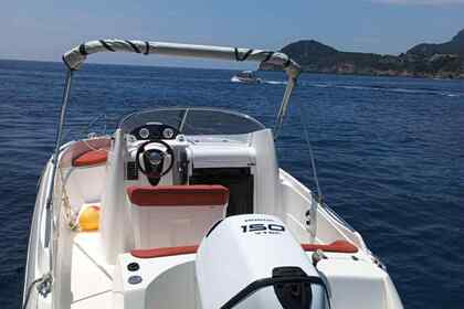 Miete Motorboot Poseidon Blue water 6.40 Paleokastritsa