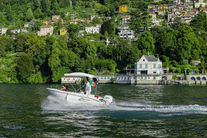 Aluguel Barco sem licença  Marino Atom Lago de Como