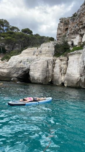 Cala Galdana Motorboat Chaparral 246 SSI alt tag text