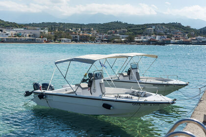 Miete Boot ohne Führerschein  KRETA MARE 5,50 Walkaround Almyrida
