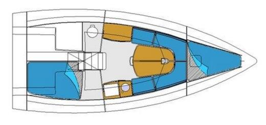 Sailboat Pogo Structures 8.50 Boat design plan