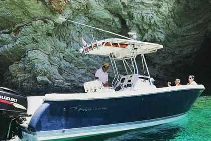 Verhuur Motorboot PROLINE 23 Ope Sport Corfu
