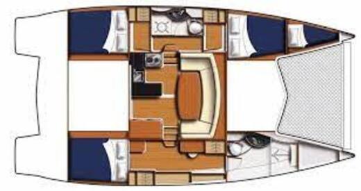 Catamaran Robertson & Caine Leopard 39 Boat design plan