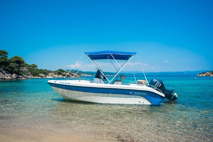 Miete Motorboot Poseidon Blu water 170 Ormos Panagias