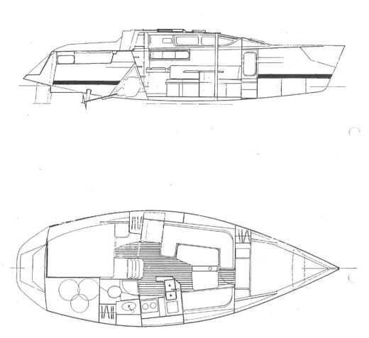 Sailboat Feeling 326 boat plan