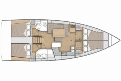 Rental Sailboat  Beneteau Oceanis 40.1 Split