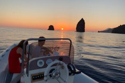 Hire Boat without licence  Altamarea 5.80 mt Aeolian Islands