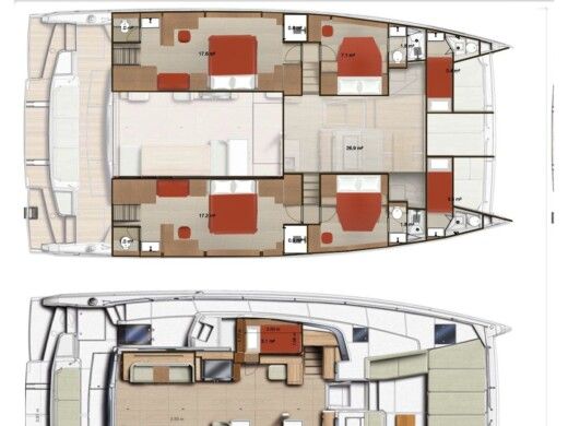 Catamaran  Bali 5.8 boat plan
