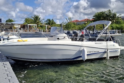 Rental Motorboat Jeanneau Cap Camarat 7.5 CC (24') Saint Martin