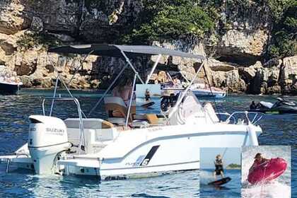 Miete Motorboot Beneteau Flyer 6 Sundeck / Sports nautiques tractés Antibes