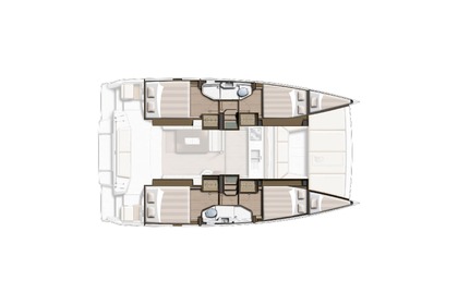 Hyra båt Katamaran Catana Group Bali Catsmart - 4 + 2 cab. Skradin