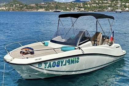 Miete Motorboot Quicksilver Activ 605 Sundeck Mandelieu-la-Napoule