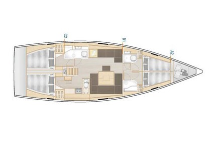 Charter Sailboat  Hanse 458 Marmaris