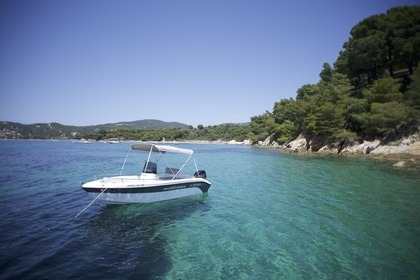 Charter Boat without licence  Poseidon BLU WATER 170 Skiathos