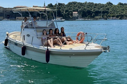 Rental Motorboat SIDERA Cinque Terre FELUCA 7.50 Cruiser La Spezia