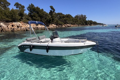 Rental Boat without license  Poseidon blue water 170 Mandelieu-La Napoule