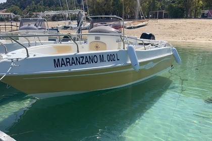 Rental Boat without license  TANCREDI BLUMAX  19 San Vito Lo Capo