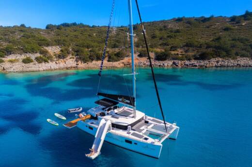Catamaran Lagoon 450F Boot Grundriss