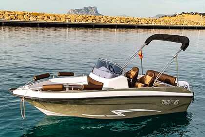 Rental Boat without license  Trident Boats 530 Sport Moraira